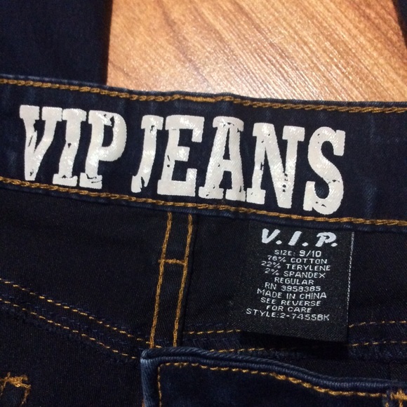 Dark Blue Ripped Jeans - Picture 5 of 5